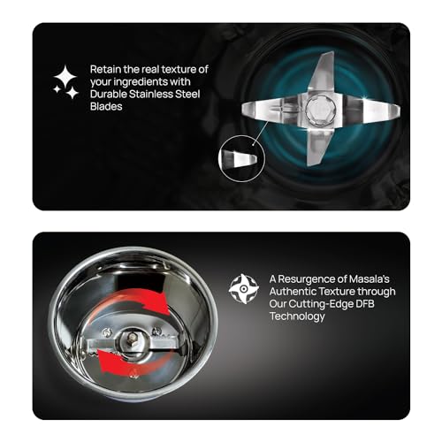 Wipro Elato FMG207 1000 Watt Mixer Grinder with 4 Jars(Wet Grinding Jar (1.5 L) + Dry Grinding Jar (1.2 L) + Chutney Jar (0.5 L) + Juicer (1.2 L)), 100% Copper Motor, 5 Years Motor Warranty,White