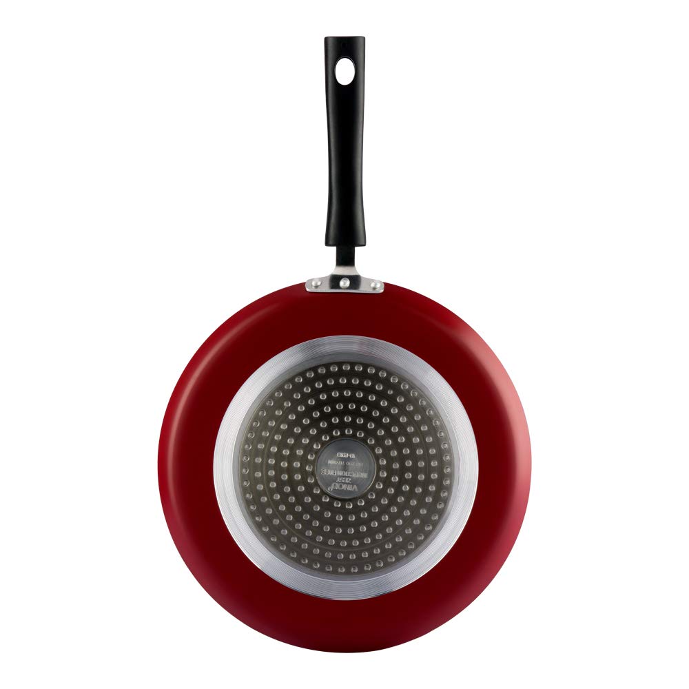 Vinod Zest Aluminium Non Stick Dosa Omni Tawa - 25cm | 4mm Extra Thick | 3 Layer Ceramic Coat | Bakelite Handle | Toxin Free | Gas Base - 1 Year Warranty