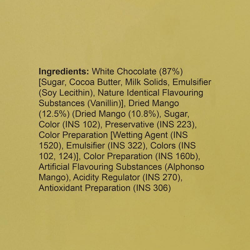 XOKATOZ Exotic Premium Chocolate - 1 Alphonso Mango Flavoured White Chocolate Bar - Gift Set - Pack of 1, 75g (75g x 1)