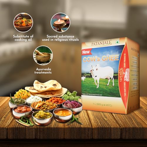 Patanjali Cow's Ghee, 1L(1 kg)