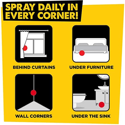 HIT Spray, Flying Insect Killer, Lime Fragrance (400ml) Mosquito & Fly Killer Spray (Red)