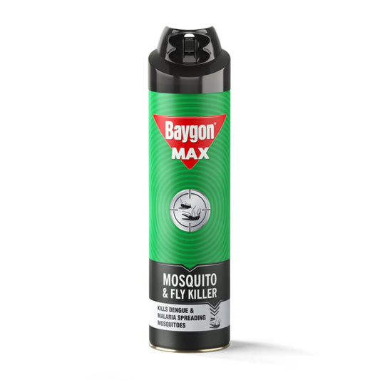Baygon Mosquito & Fly Killer Spray- 400 ml, Green