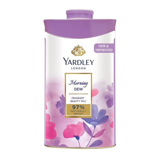 Yardley London Morning Dew Perfumed Talc for Women, 100g