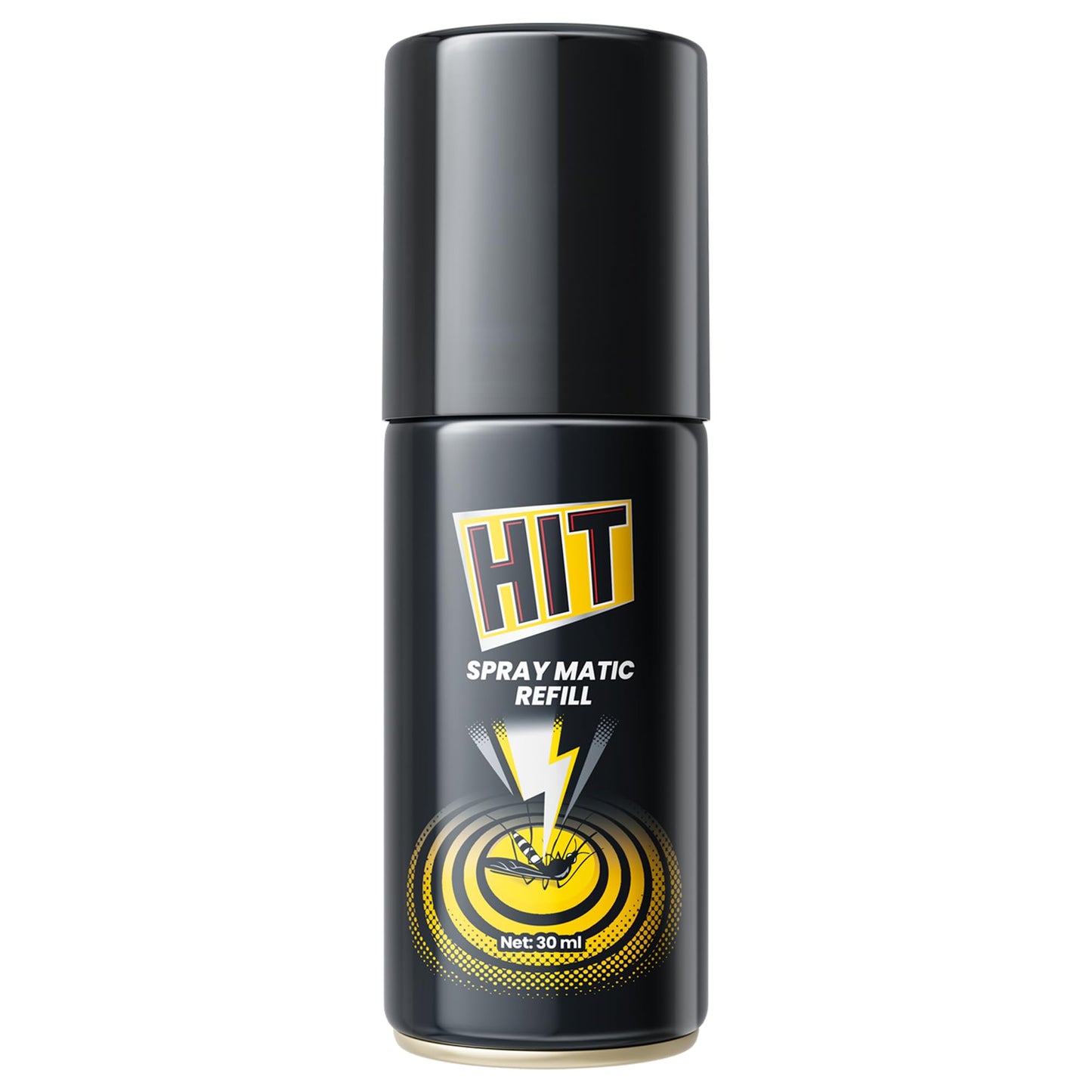 HIT Spray Matic Mosquito Repellent Dispenser Refill | Automatic Spraying Every 2 hours for Total 6 hours | 12hrs Mosquito Protection | Refill Lasts Up to 2 Months