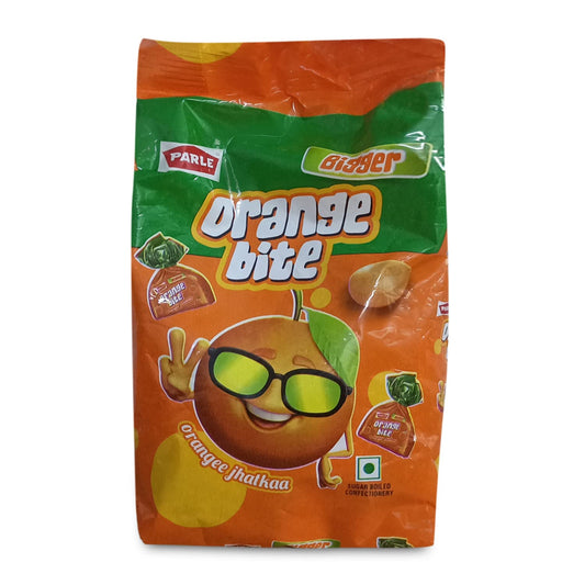 4x Parle Bigger Orange Bite, 195g each (Pack of 4)