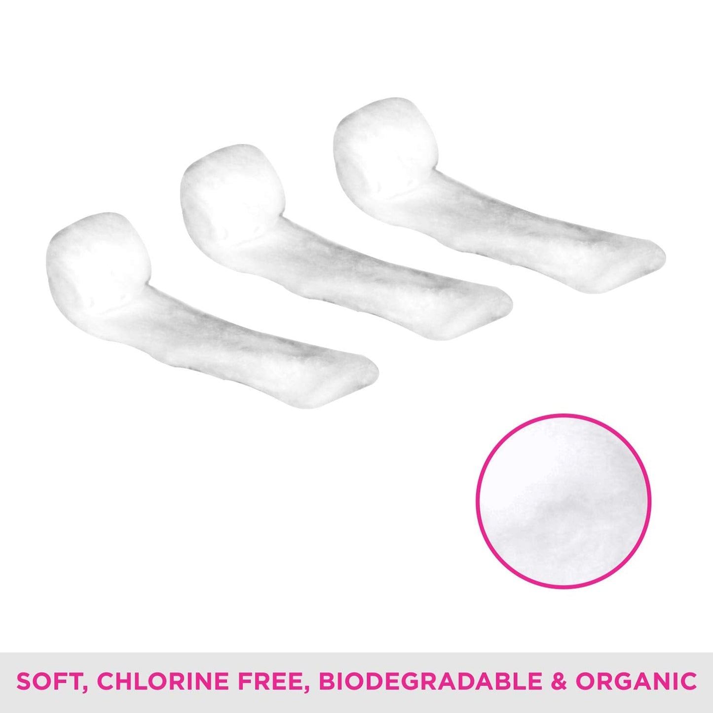 VEGA Cotton Ball for Eye, Face Makeup and Nail Paint Remover (Pack Of 50)