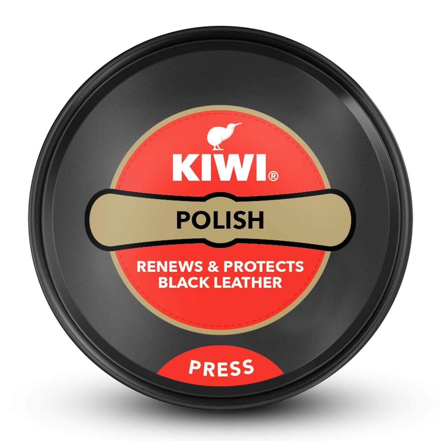 4x Kiwi Wax Shoe Polish | Renews and Protects Leather | For Black Leather (40 gm)  each - Pack of 4