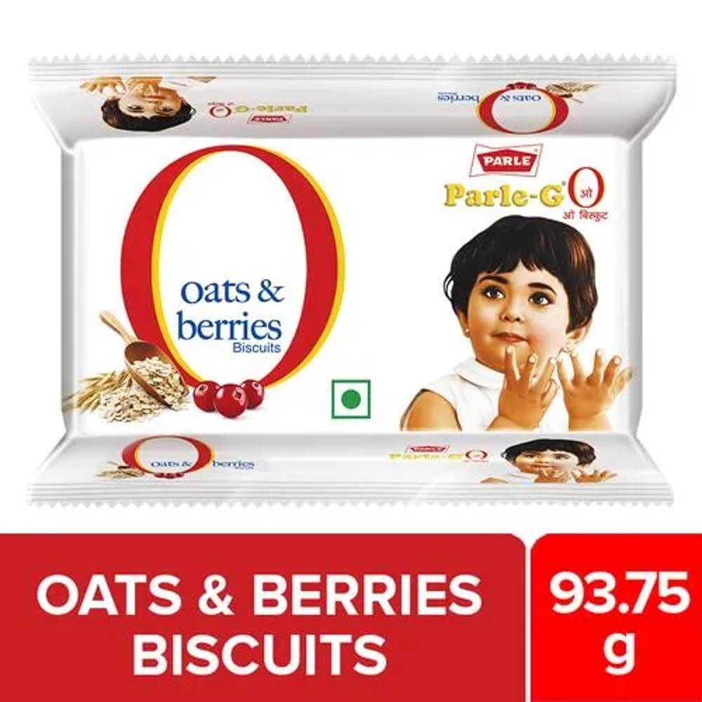 25x Parle -G Oats & Blueberry Biscuits,62.5 G each - Pack of 25