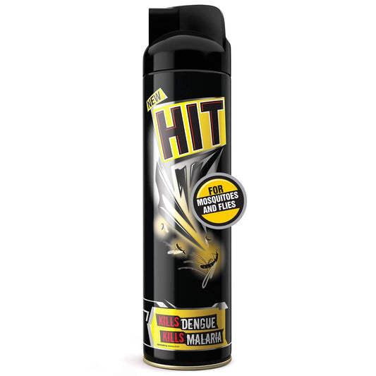 HIT Flying Insect Killer - Mosquito & Fly Killer Spray | Instant Kill | Protection from Dengue & Malaria, 320ml