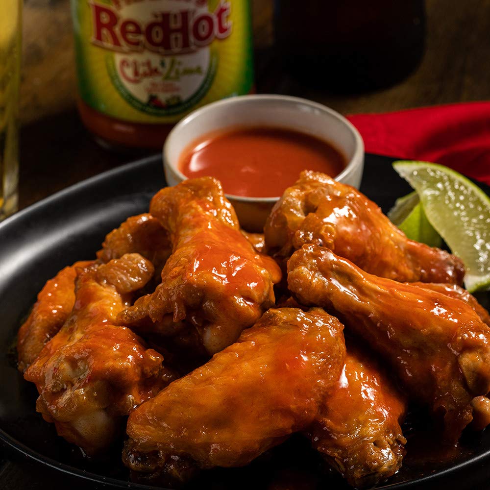 4x Frank's RedHot Chili 'n Lime Sauce, 355ml each - Pack of  4