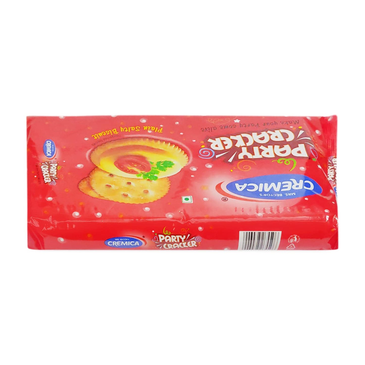 5x Cremica Party Cracker Plain Salty Biscuit, 400g each, Pack Of 5