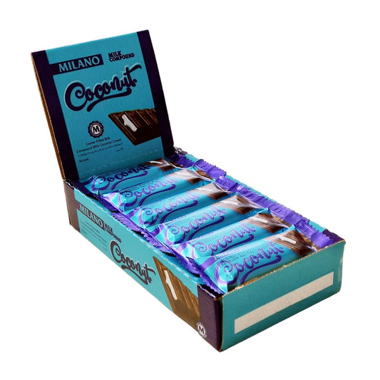 24x Milano Coconut Chocolate Bar 24pcs Box - 576g (Coconut)