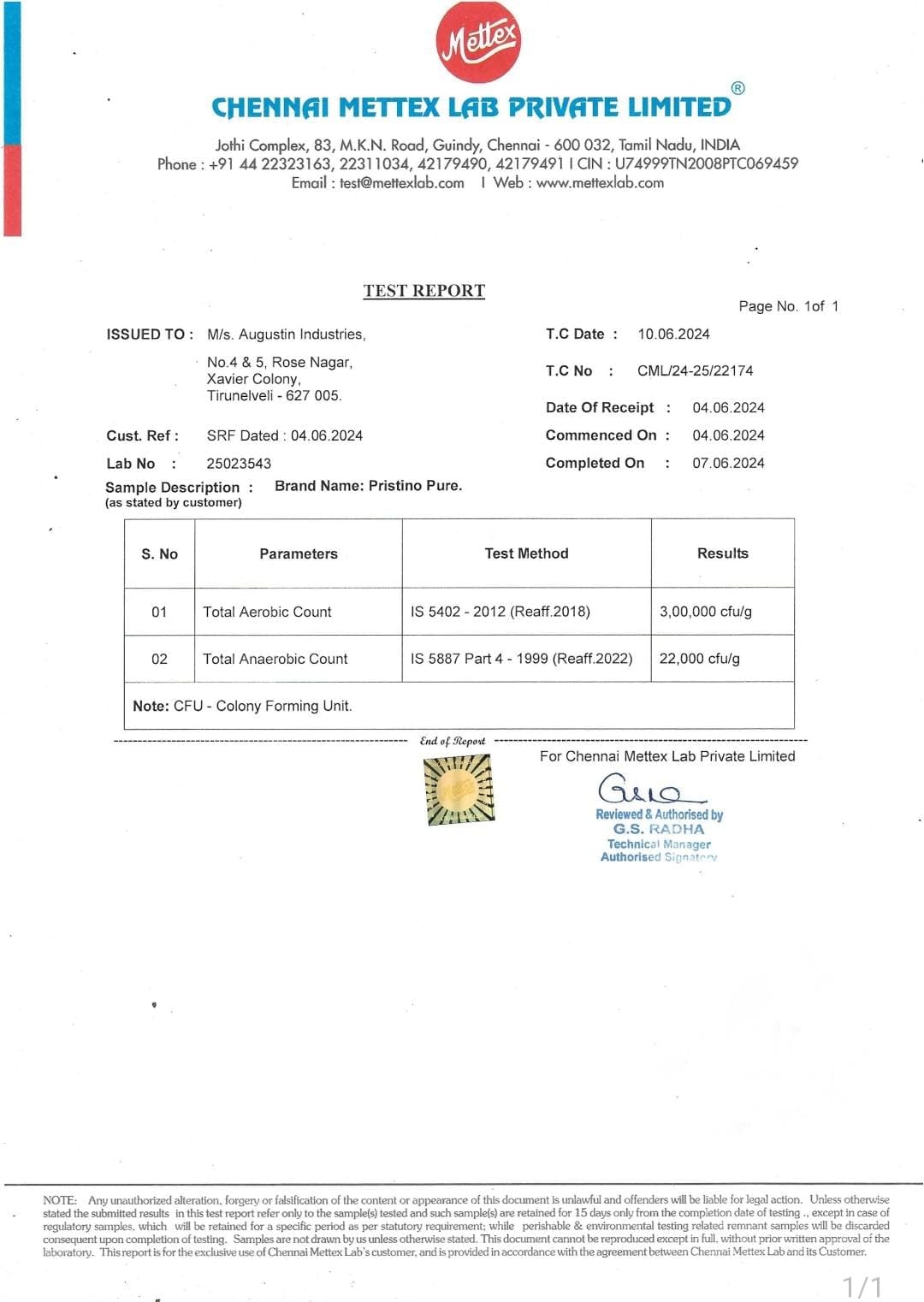 Pristino Pure Septic Tank Cleaner - 500gm | One pack for one-year maintenance| Clears Drains, Prevents Blockages, and Keeps Your Drain System Fresh and Clean!