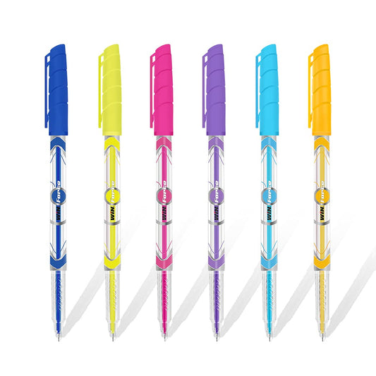 Win Force Ball Pen Blue (5Pcs Pouch)