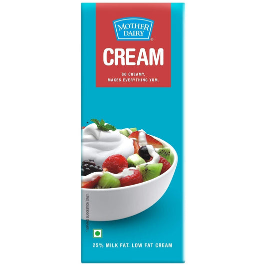 Mother Dairy Cream, 200ml each