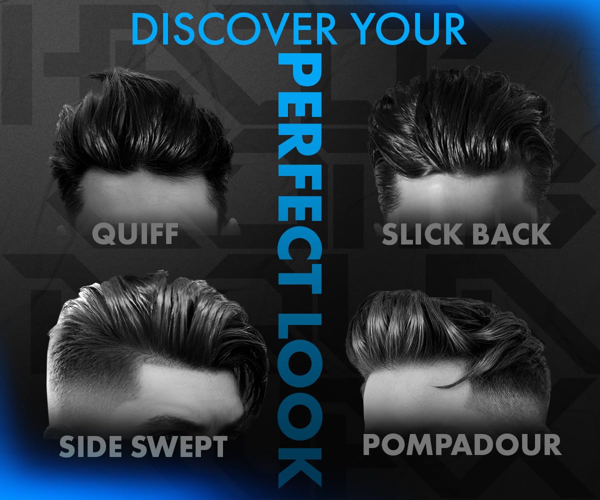 UrbanGabru Aqua Hair Wax | Alpha Edition 2-in-1 Men Hair Styling Wax | Strong Hold Wet look & Shiny finish all day (260 ml)