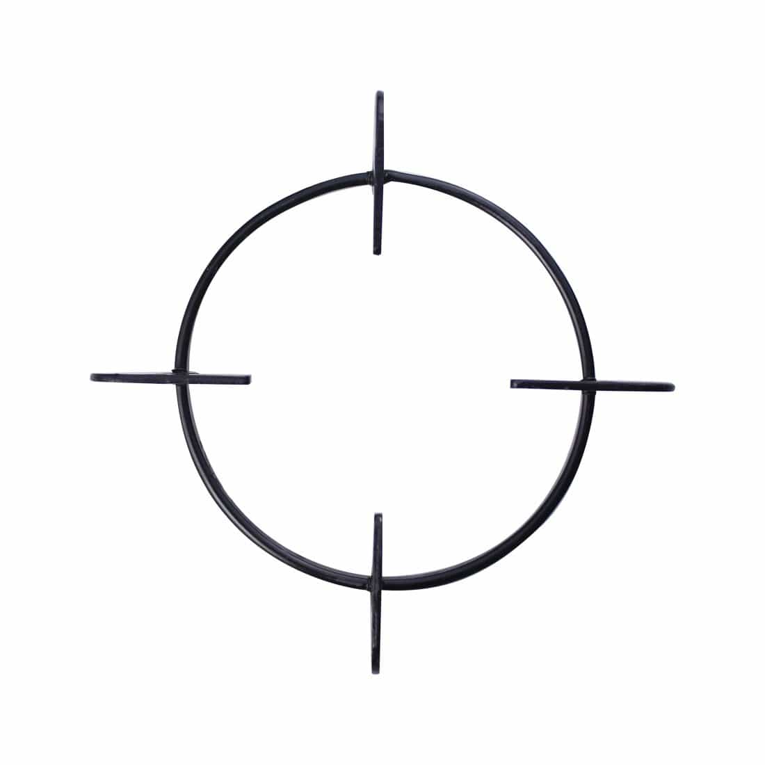 Ultima 4 Burner Manual Glass Cooktop | 6mm Toughened Glass Cooktop | Stainless Steel Drip tray | Anti-Skid Legs | Large Pan support | Manual Ignition | 360 degree Revolving Nozzle | Black steel frame | 2 Year Warranty | Black