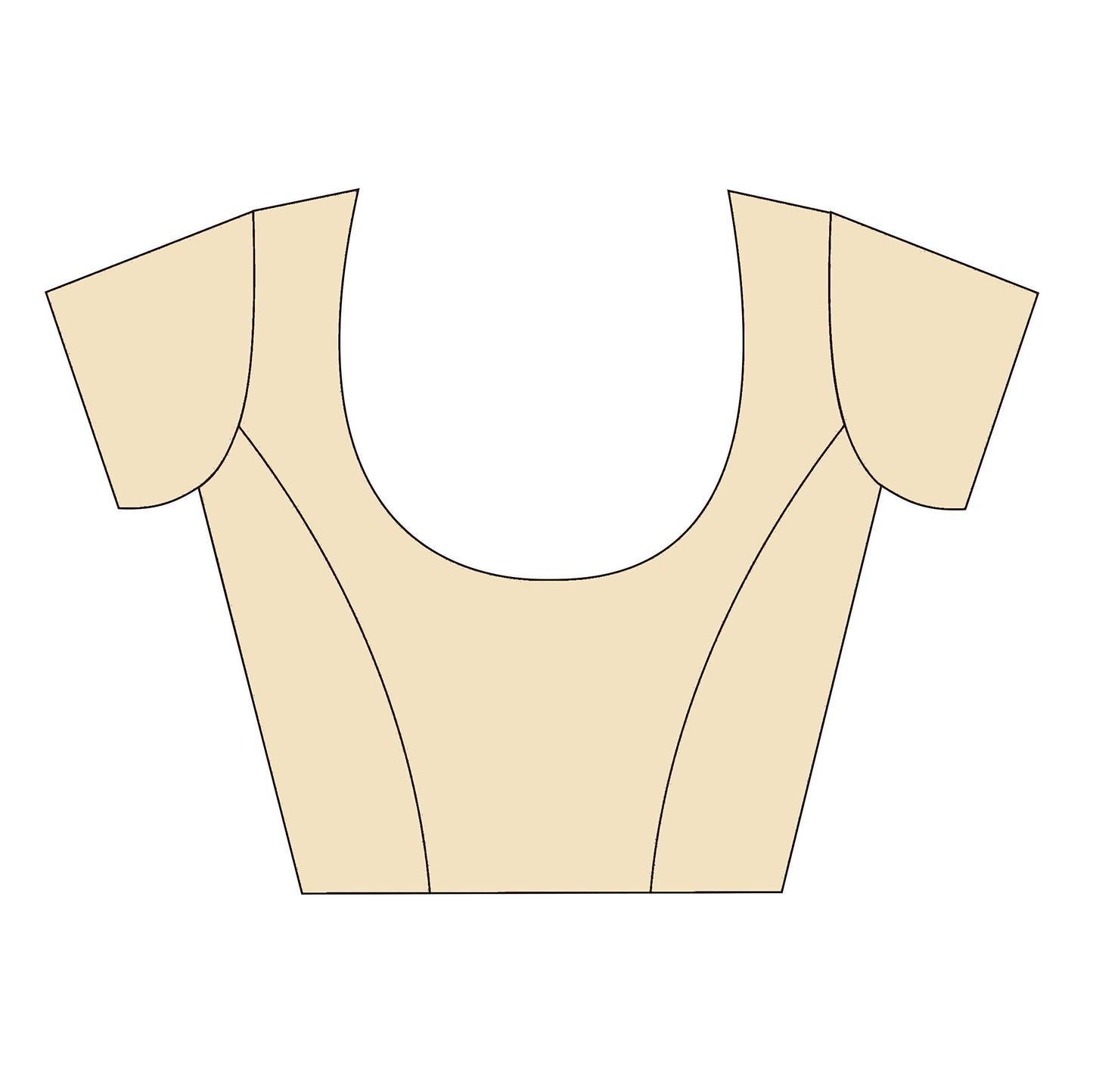 Vimla Women's Mustard Malgudi Art Silk Uniform Saree with Blouse Piece (Mustard; 2123_Free Size)