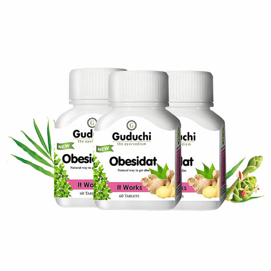 3x Guduchi – the ayurvedism The Ayurvedism Obesidat - 180 Tabs - Pack of 3