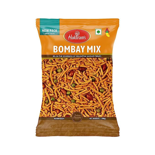 5x Haldirams Namkeen - Bombay Mixture, Pack of 5 (200g each)