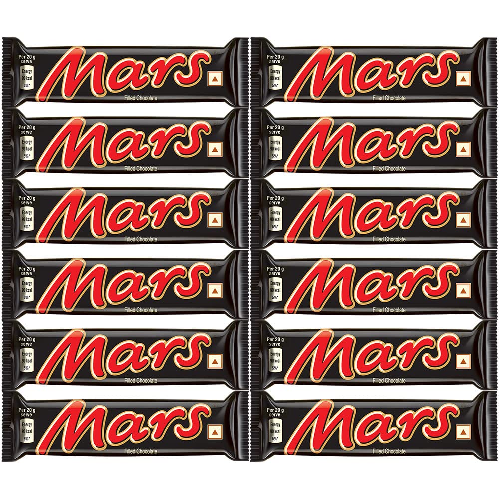 24x Mars Chocolate Bars, (Pack of 24) - 51g each
