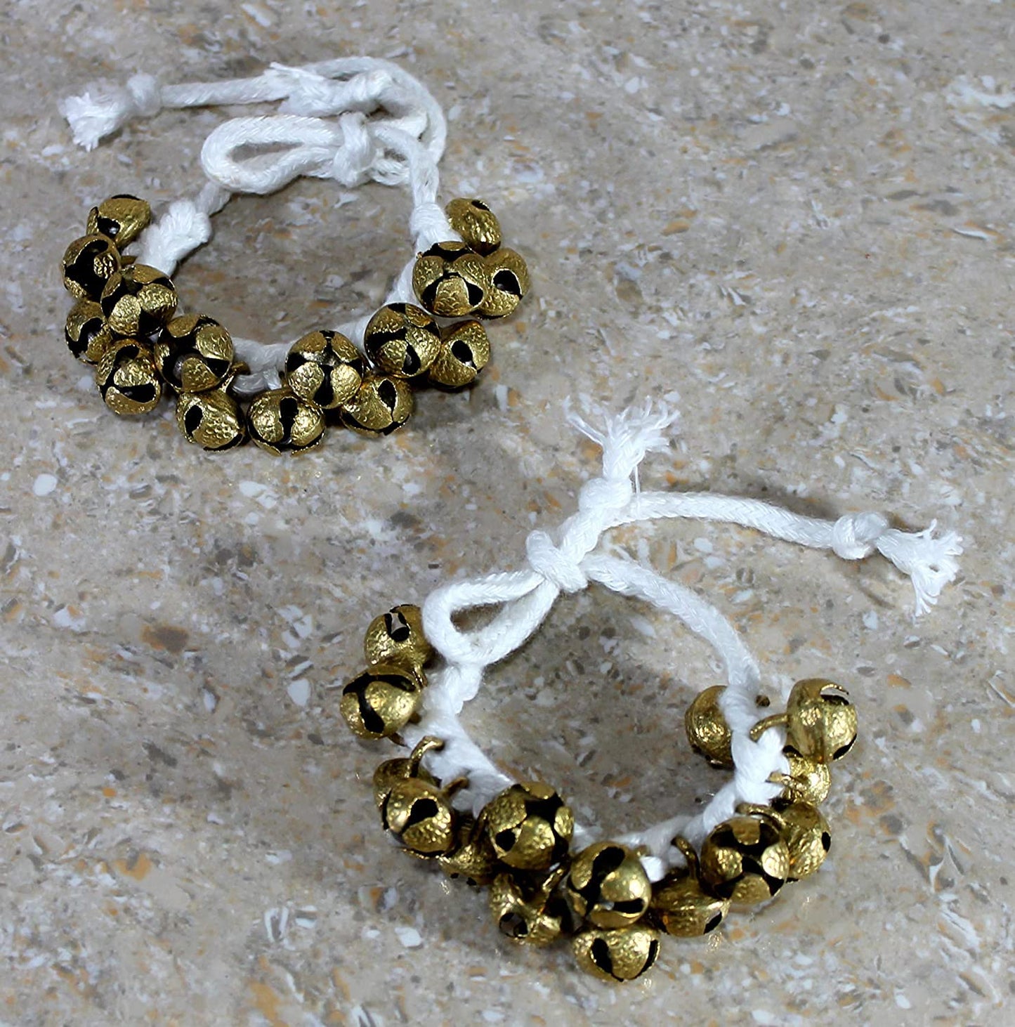 | PRANCHI | Dance Ghungroo |15 + 15| Ghungroo White Cotton String | Bell, Ghungru 1 Line White cotton string, Ghungroo 1 Line | Paijania | Pazeb | Kathak Indian Classical Dance