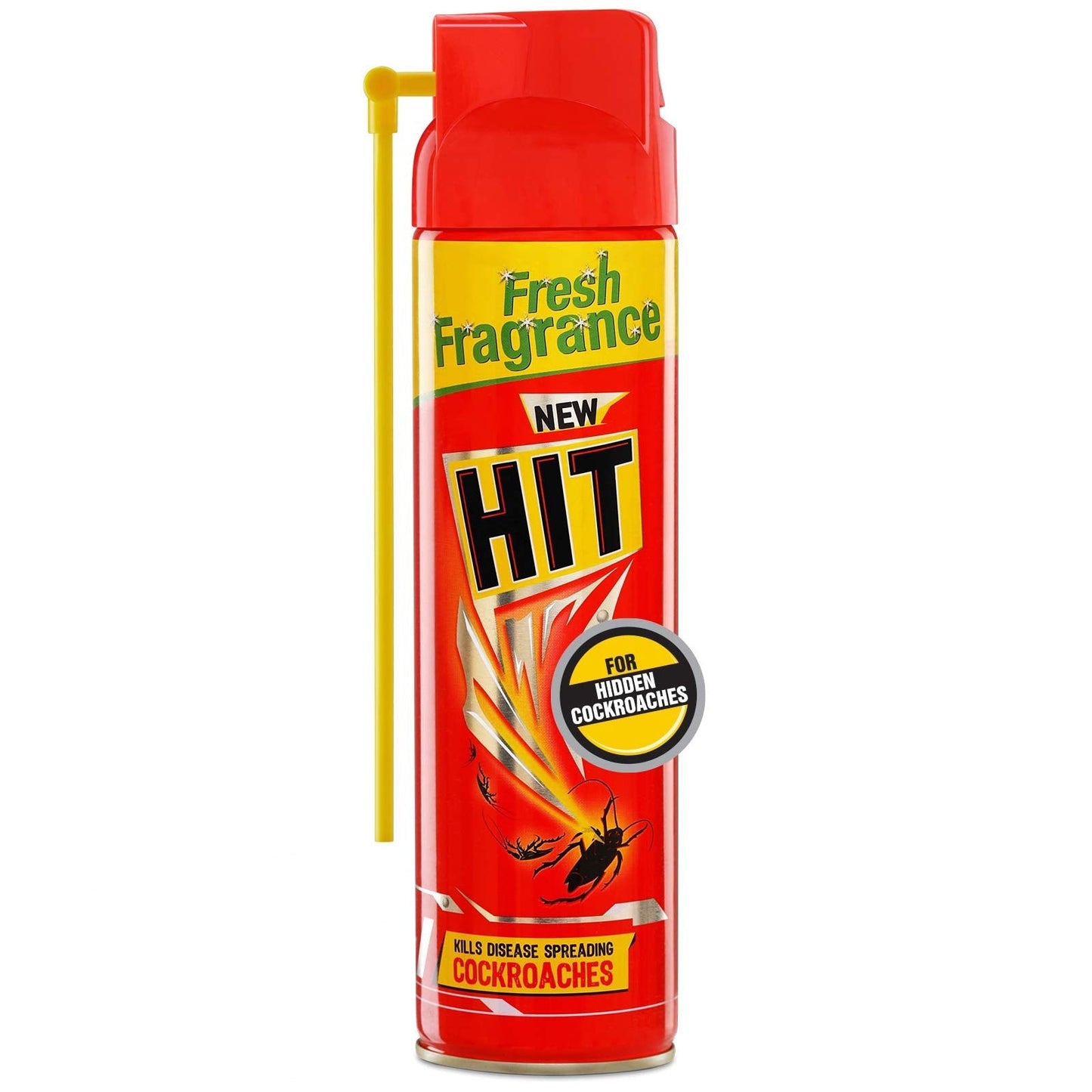 HIT Spray - Crawling Insect Killer (200ml) - Instant Kill, Deep-Reach Nozzle, Fresh Fragrance & Flying Insect Killer - Mosquito & Fly Killer Spray & Malaria, 700ml