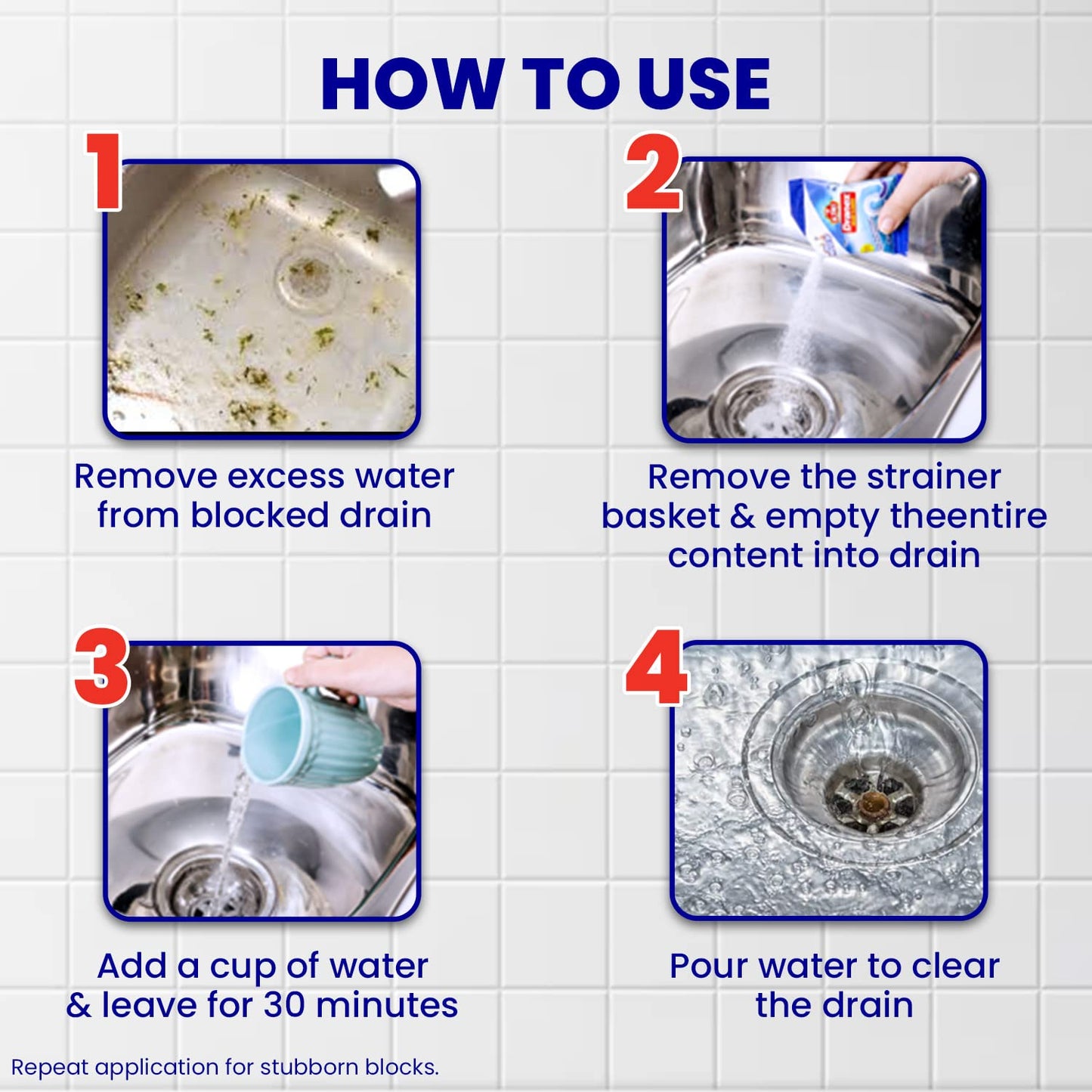 Kiwi Drain Cleaner - 50 g