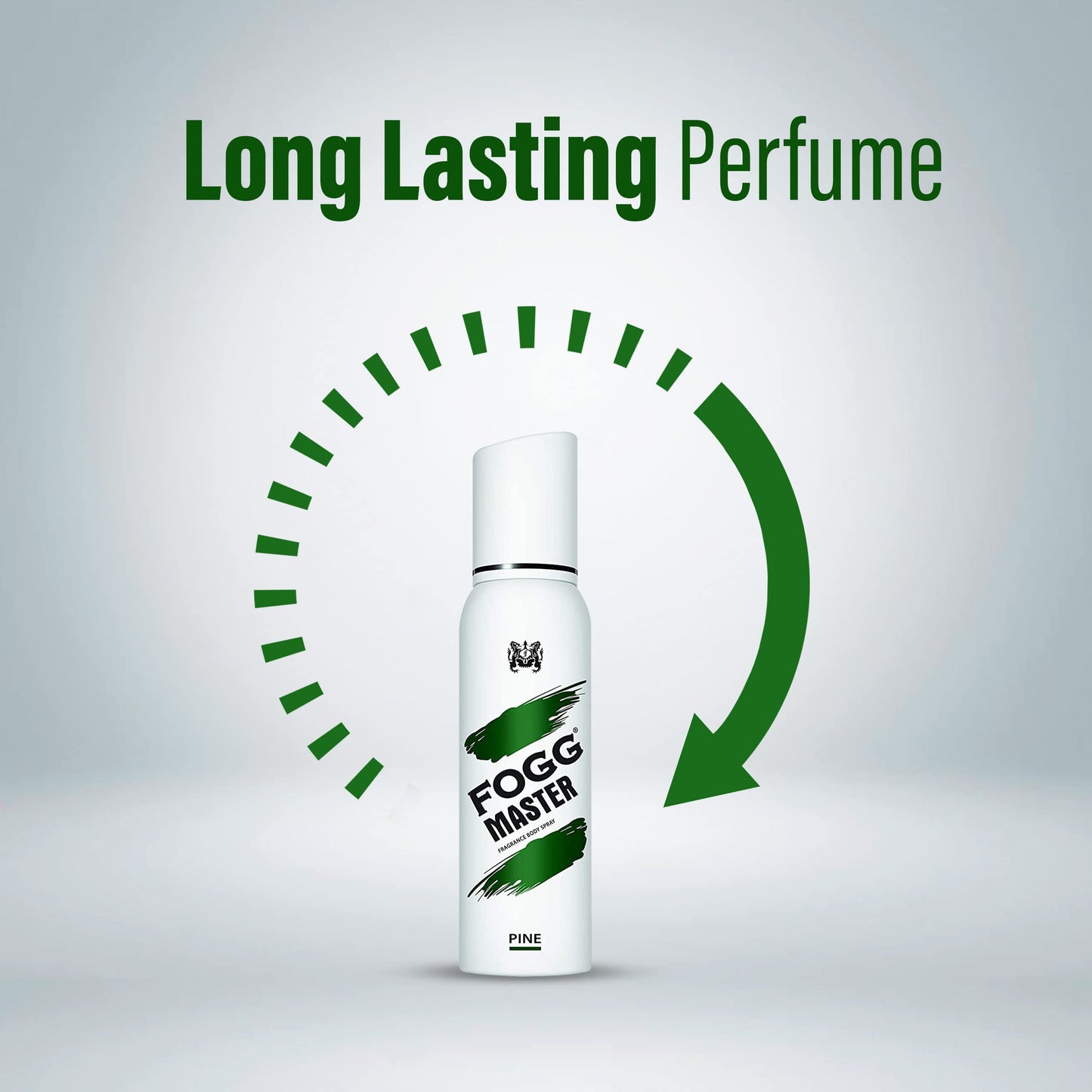 4x Fogg Master Pine No Gas Deodorant for Men, Long-Lasting Perfume Body Spray, 150ml each - Pack of 4