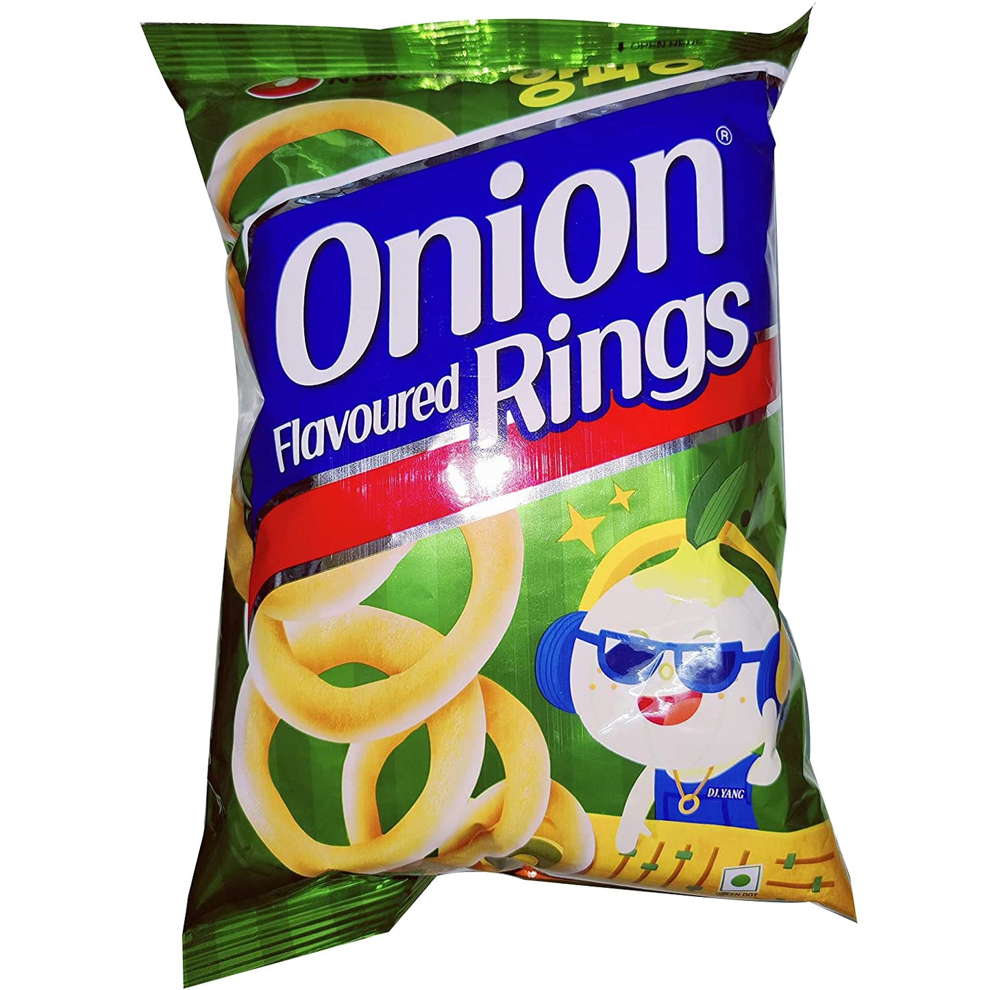 25x Nongshim Onion Flavoured Rings, Pack of 25 - 50 g each