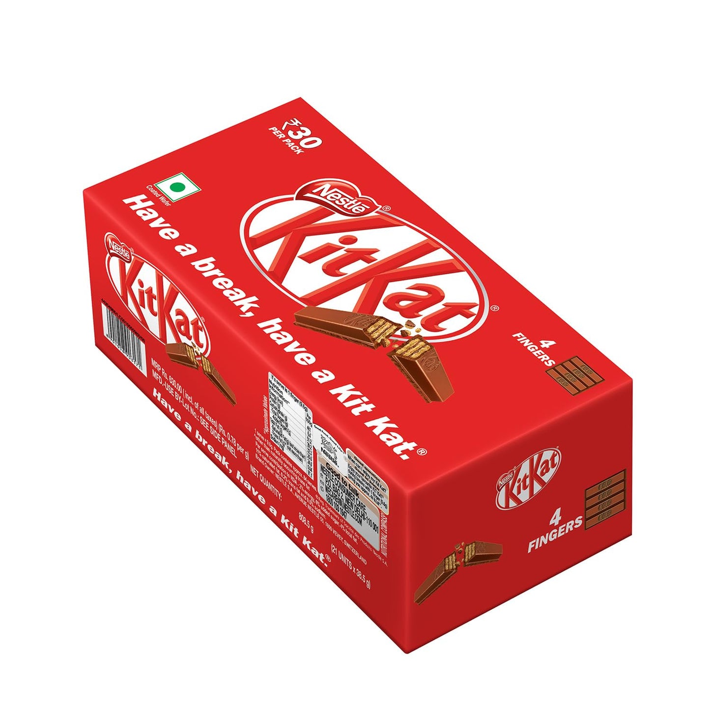 21x Nestle KitKat , 36.5g each (Pack of 21)