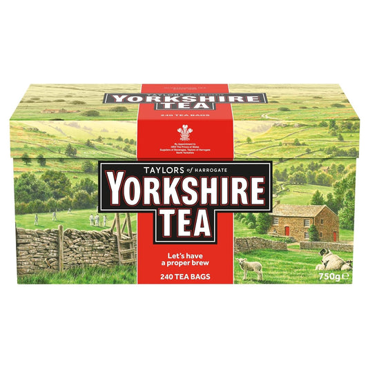 Yorkshire Tea 240 Tea Bags By Taylors of Harrogate