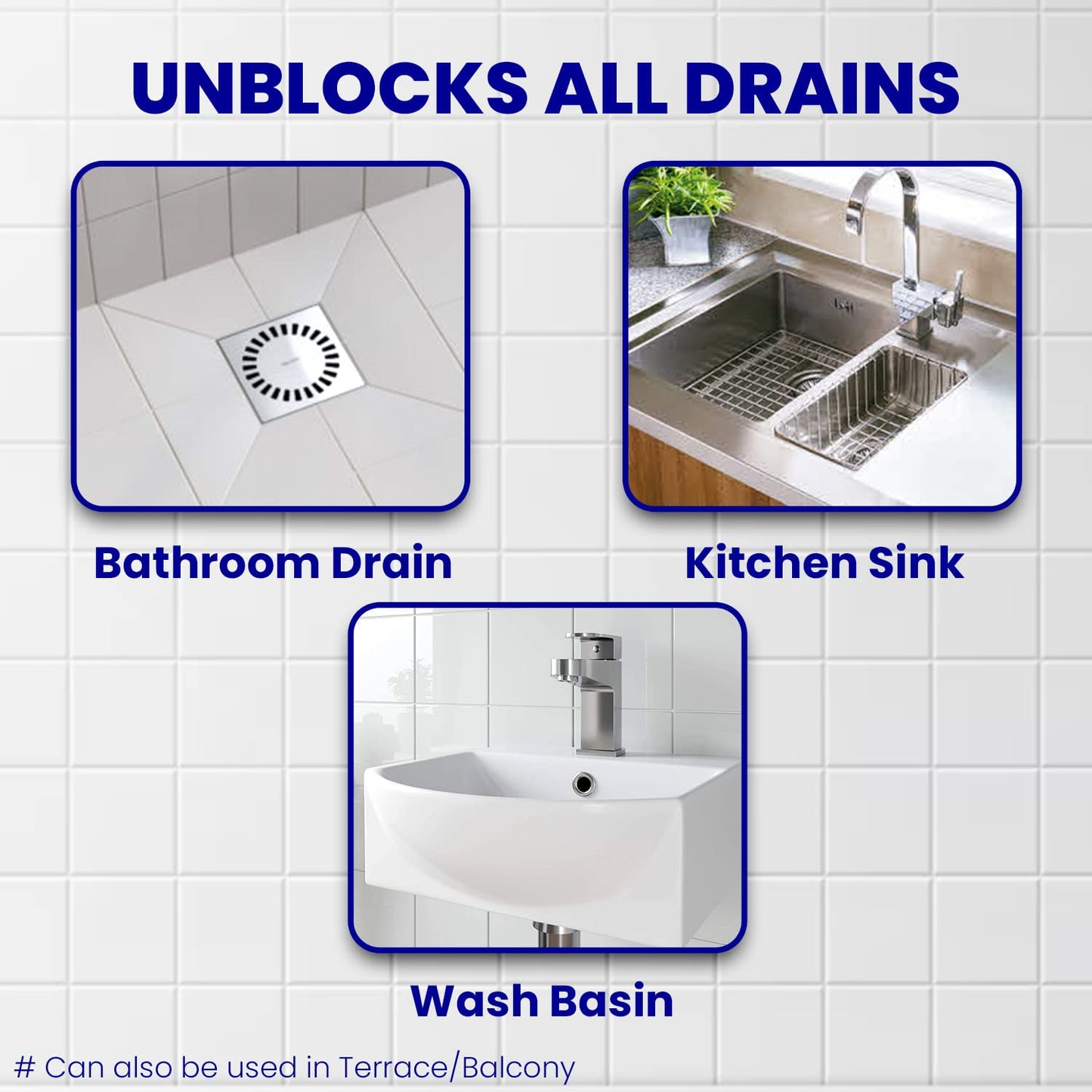 Kiwi Drain Cleaner - 50 g