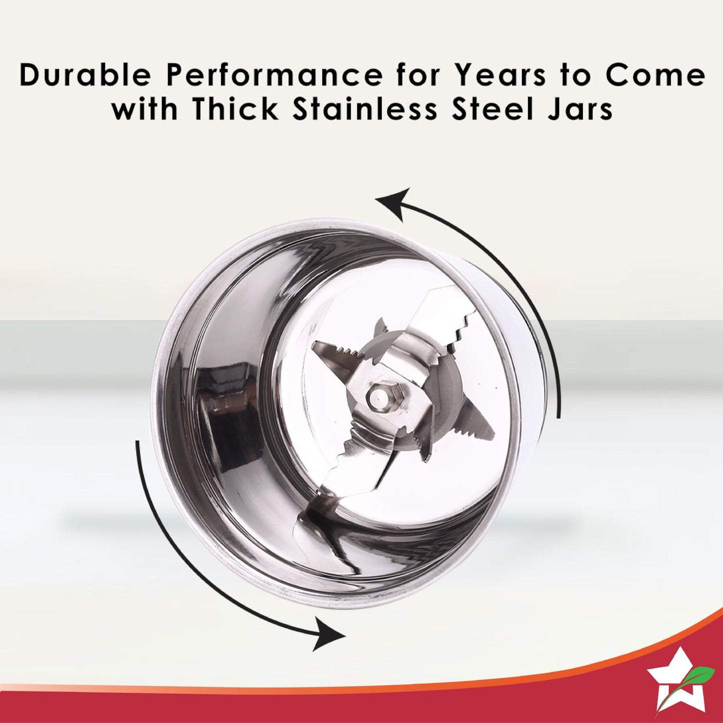 Wonderchef Acura Blender Pro Mixer Grinder 500W, 230V~50Hz, 4 Jars(2 Stainless Steel + 2 Polycarbonate Jars), Black & Blue, 2 Years Warranty by Wonderchef