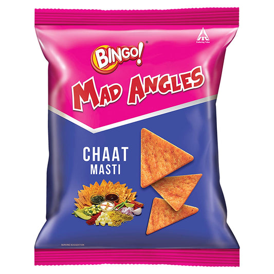 50x Bingo Mad Angles Chatt Masti, Pack of 50 - 66g (each)