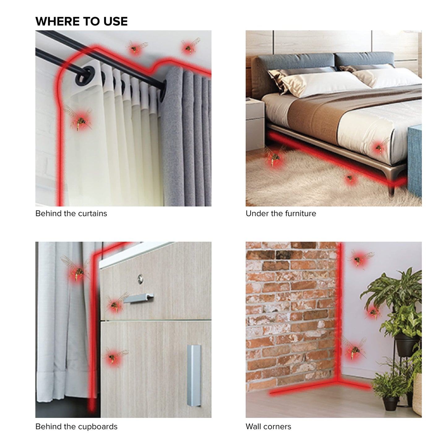 Odomos Mosquito & Flies Killer Spray- 625ml |Powerful Formula for Complete Protection |Effective Indoor Pest Control |Instant Kill & Long Lasting Action |All round protection from Dengue and Malaria