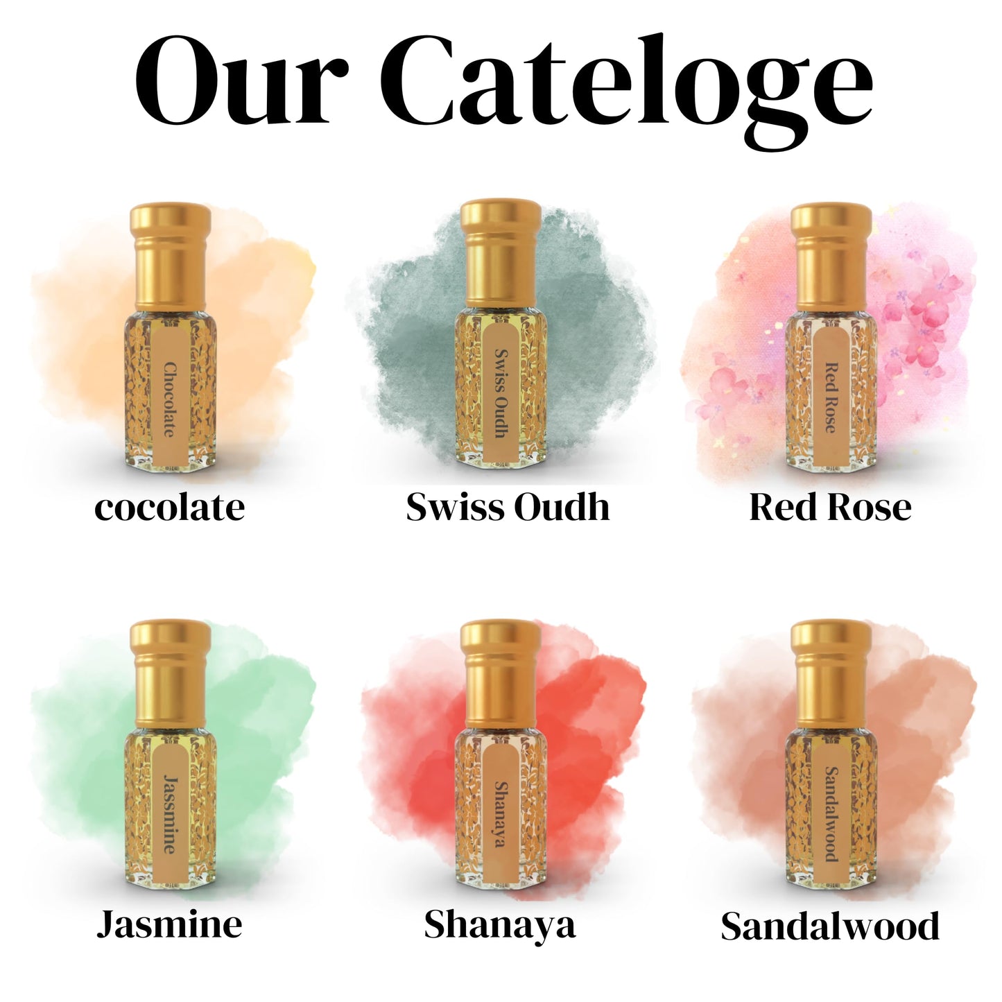 Velvet Oud Attar Original Pure Super Long-Lasting 100% Alcohol Free, 6ml In Luxury Bottle Best For Men And Women