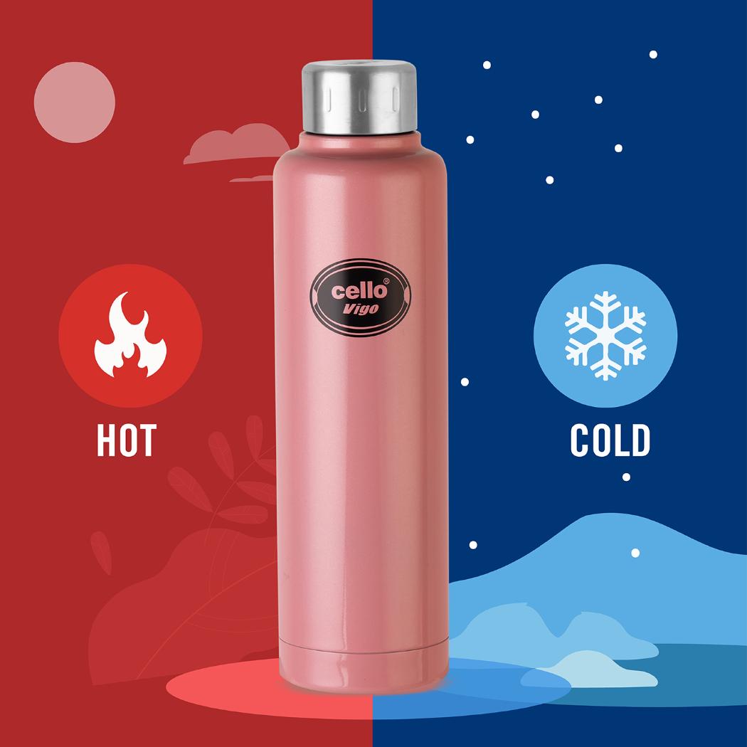 Vigo Flask, Vacusteel Water Bottle, 750ml