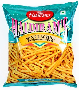 5x Haldiram Mint Lachha, Pack of 5 (200g each)
