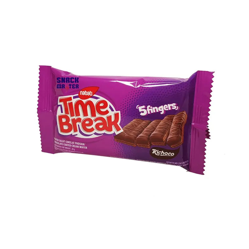 100x Nabati Time Break Richoco Pack of 100 (14G each)