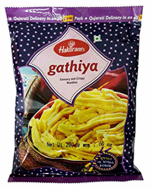 5x Haldirams Gathiya Namkeen - Pack of 5 (200 gm each)
