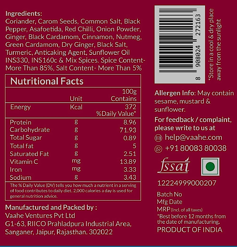 Vaahe Chicken Masala