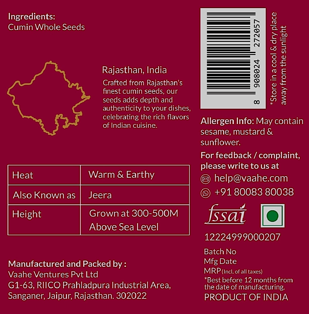 Vaahe Cumin