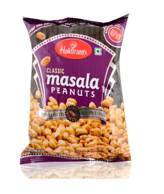 5x Haldiram's Classic Masala Peanuts - Pack of 5 (200GM each)