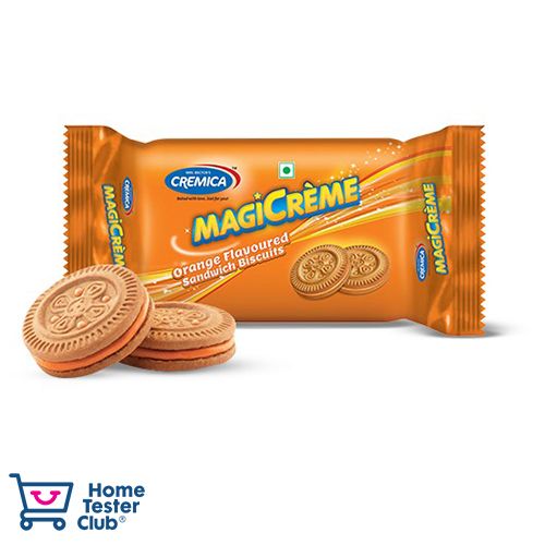 10x Cremica Magicreme Orange, 78g each, Pack Of 10