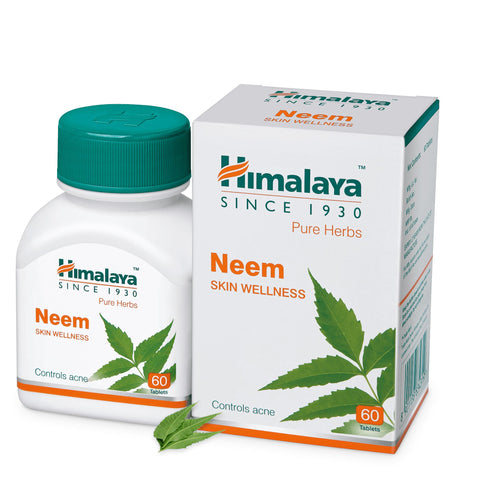 5x Himalaya Neem, Pack of 5, 300 Tablets Total