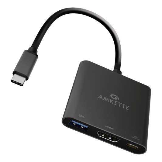 Type C 3 in 1 Multiport Hub