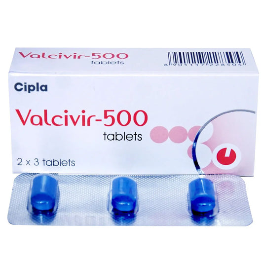 Valcivir 500 mg (6 Tablets)