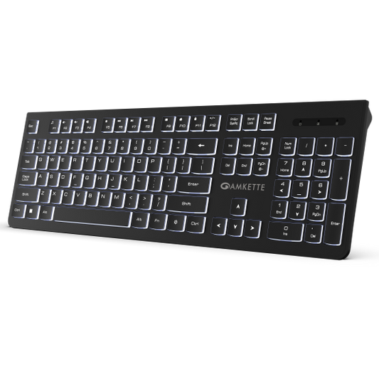 Wi-Key Backlit Wired USB Keyboard