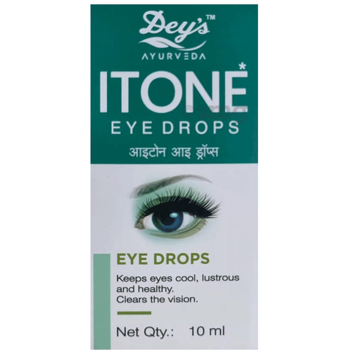 2x Deys Ayurveda Itone Eye Drop - 10ml each - Pack of 2